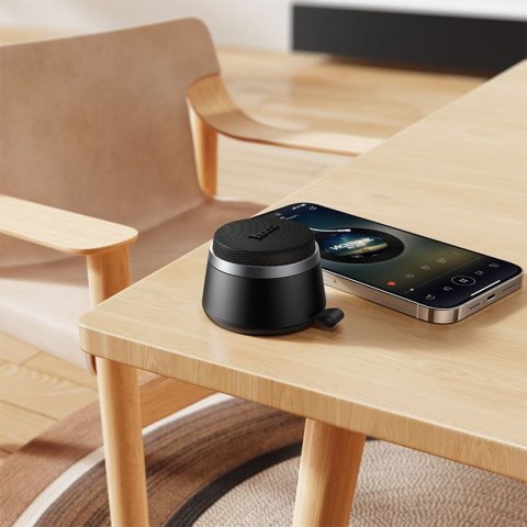 Głośnik bluetooth 8W 3h Hoco z wbudowanym magnesem HC43 czarny