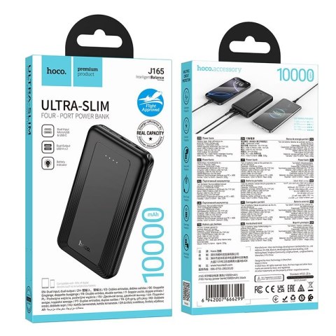Powerbank Hoco 10000 mAh 2A J165 czarny