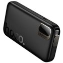 Powerbank Hoco 10000 mAh QC PD 20W ze zwijanym kablem USB C Q51 czarny