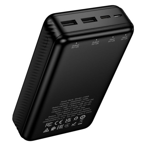 Powerbank Hoco 20000 mAh 2A J165A czarny