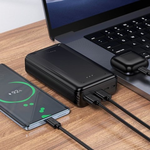 Powerbank Hoco 20000 mAh 2A J165A czarny