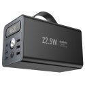 Powerbank Hoco 60000 mAh QC PD 3A 22,5W DC12V z wbudowaną latarką J138 czarny
