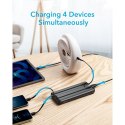 Powerbank Veger C10 (W1116) 10000 mAh z wbudowanymi kablami Micro USB / Typ C / Lightning czarny