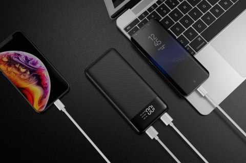 Powerbank Veger L11 (W1087) 10000 mAh czarny