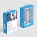 Powerbank Veger PlugOn (W0573) PD QC3.0 2,4A 12W 5000 mAh z wbudowanym złączem USB C srebrny