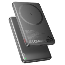 Powerbank zgodny z MagSafe Hoco 5000 mAh QC PD 2A 20W Q26 szary