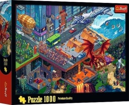 Puzzle 1000 Miasto Pixel TREFL