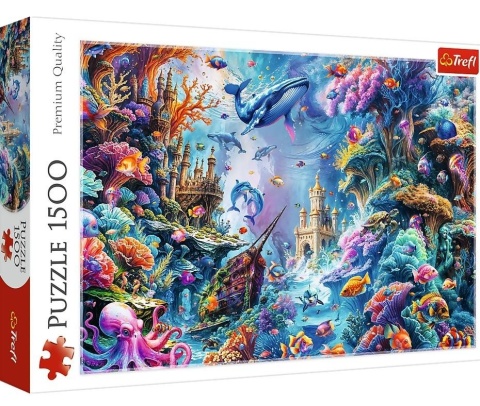 Puzzle 1500 Podowodny świat TREFL