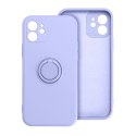 Futerał do iPhone 17 Silicone Ring fioletowy