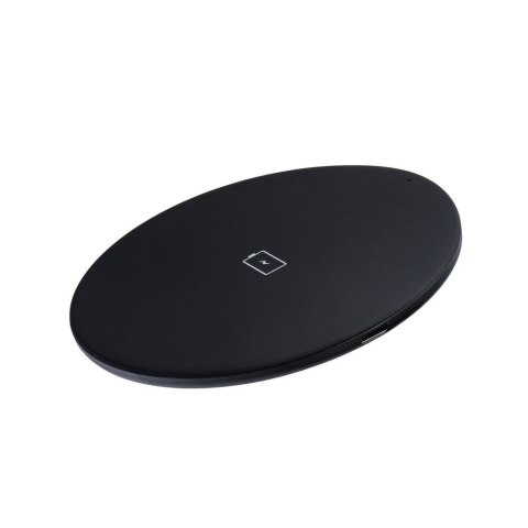Ładowarka indukcyjna Forcell F-Energy Qi QC 15W + kabel USB C do USB A czarna