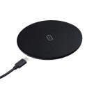 Ładowarka indukcyjna Forcell F-Energy Qi QC 15W + kabel USB C do USB A czarna