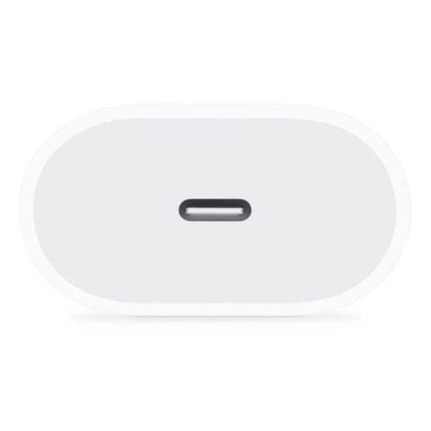 Oryginalna ładowarka sieciowa Apple MHJE3ZM/A A2347 Typ C 20W biała blister