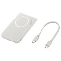 Oryginalny Powerbank Samsung Magnetic Wireless Battery Pack 15W/25W 5000mAh EB-U2500XJEGWW szary blister