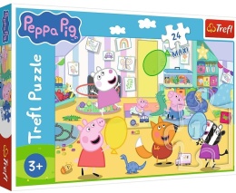 Puzzle 24 Maxi Piękna Peppa TREFL