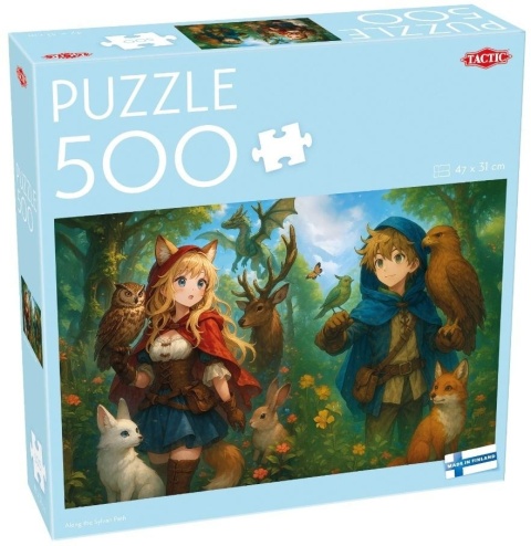 Puzzle 500 Along the Sylvan Path