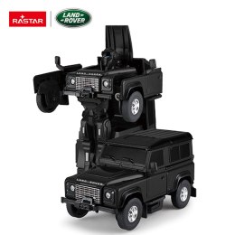 Autko/Robot 2w1 1:32 Land Rover Defender Czarny RASTAR