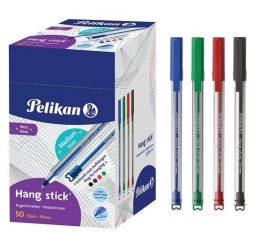 Długopis Hang Stick mix (50szt) PELIKAN
