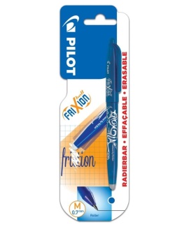 Pióro kulk. FriXion niebieski 0.7 PILOT