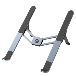 Uchwyt na laptop / tablet biurkowy składany Forcell F-Grip Fold Stand H Pro szary