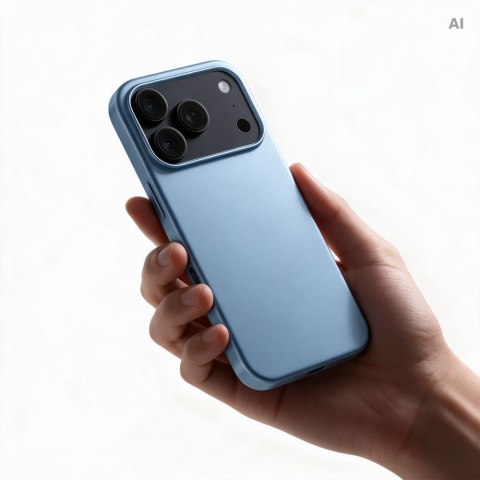Etui na iPhone 18 Pro Max / 17 Pro Max Silicone jasnoniebieskie