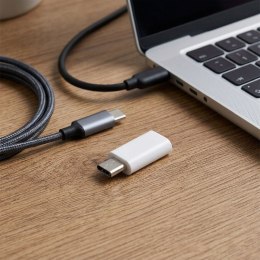 Adapter USB-C do Micro USB Blue Star biały