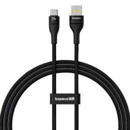 Kabel Baseus Flash 2 USB-A / USB-C 100W 1 m - czarny