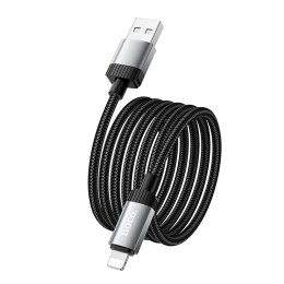 Kabel USB A do Lightning Hoco 2,4A 1 m X117 czarny