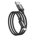 Kabel USB A do Micro USB Hoco 2,4A 1 m X89 czarny