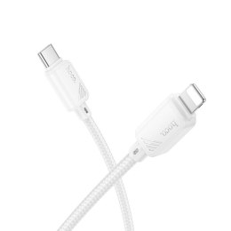 Kabel USB C do Lightning Hoco PD 27W 1 m X113 biały